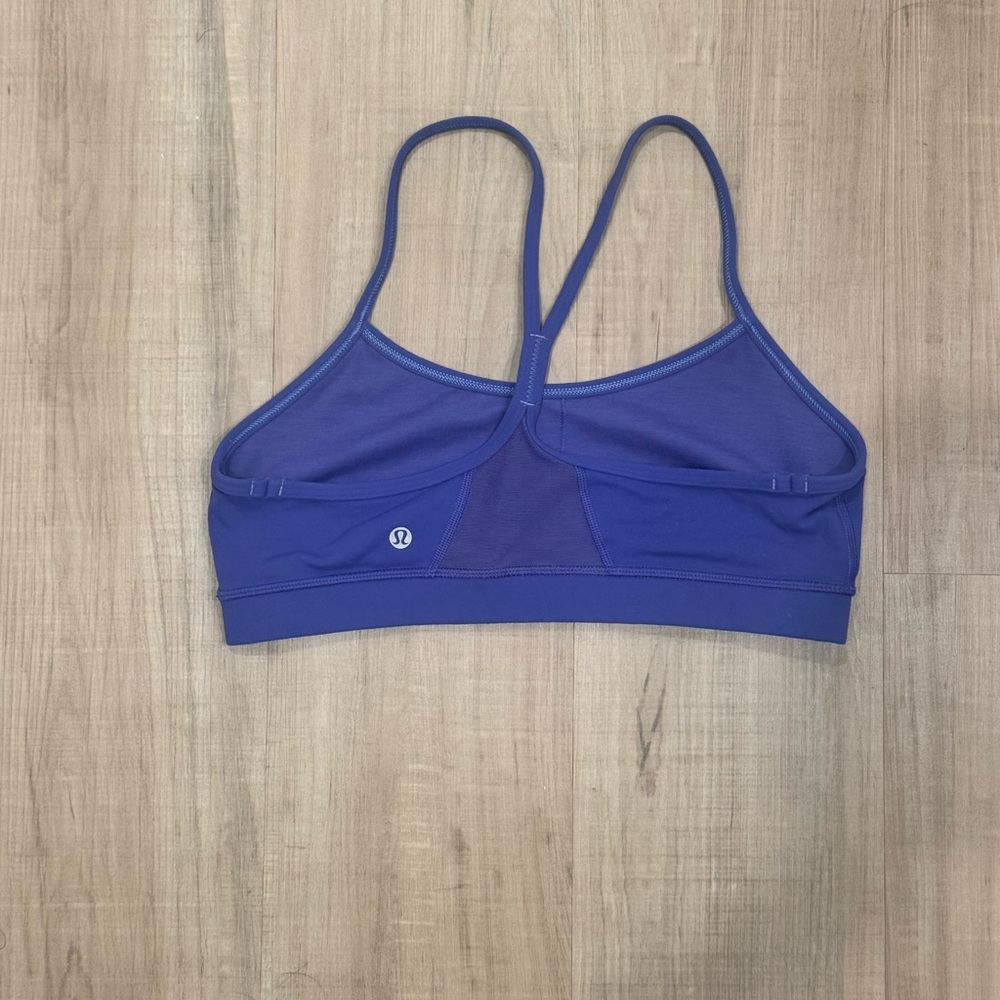 lululemon athletica Cobalt Blue Strappy Sports Bra